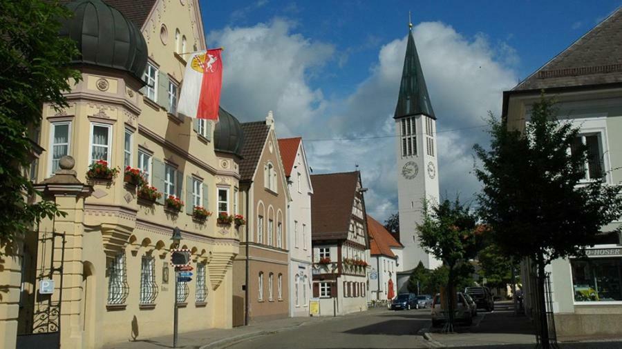 Ferienwohnung Kieble Ichenhausen Exterior foto
